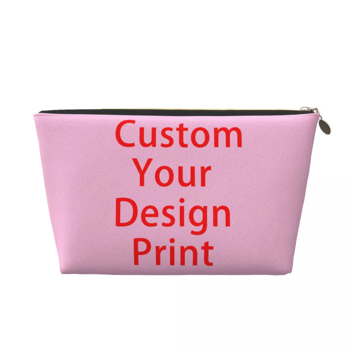 Custom Custom Your Design Makeup Bag Women Travel Cosmetic Organizer Cute Customized Logo Printed Storage Toiletry Bags