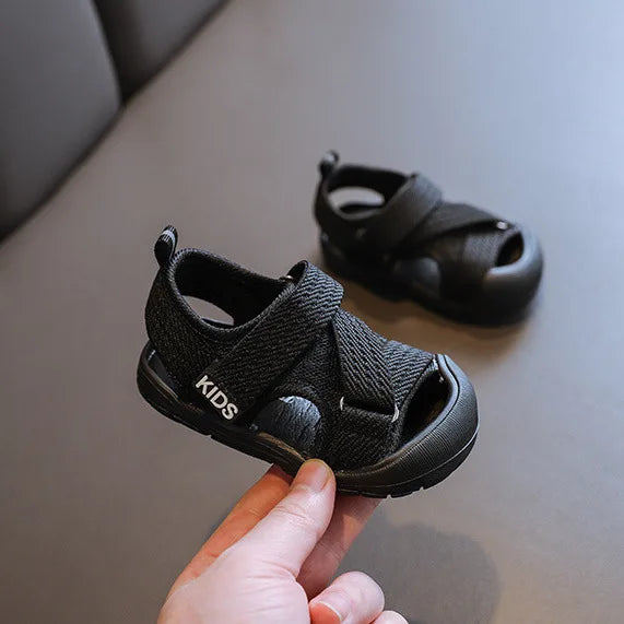 Boy Sandals 2026summer New Baby Walking Shoes Soft Sole Girls' Sandals Mesh Shoes Children's Sandals Versatile Children's Shoes