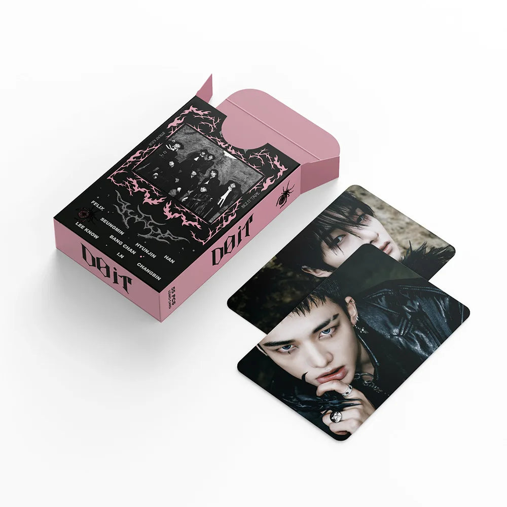 2026 55PCS KPOP new Stray Kids SKZOO pop music group DO IT new album fan collection photo card LOMO card gift