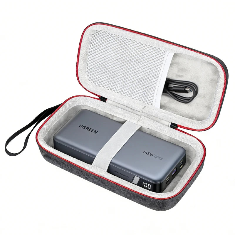 ZOPRORE Hard EVA Outdoor Travel Protect Box Storage Bag Carrying Cover Case for UGREEN 145W 25000mAh 3-Ports Portable Power Bank