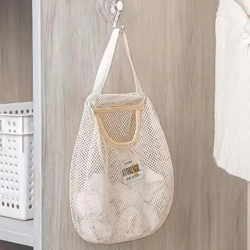 1/2/3pcs Japanese Socks Storage Hanging Bag Wardrobe Hanging Underwear Storage Bag Wall Hanging Dormitory Punching Bag