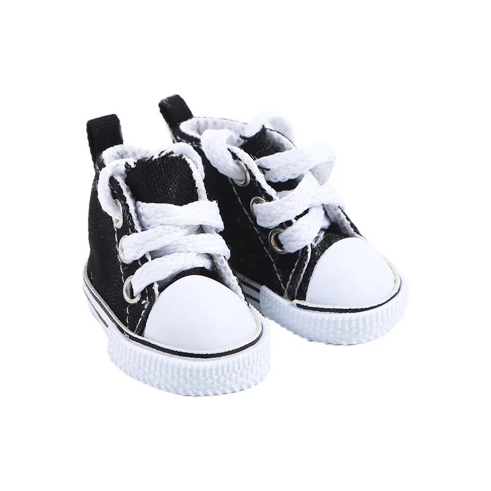 Dolls Accessories 3.5CM Sneakers Shoes Mini Shoes For Children Blyth Shoes Canvas Shoes Shoes