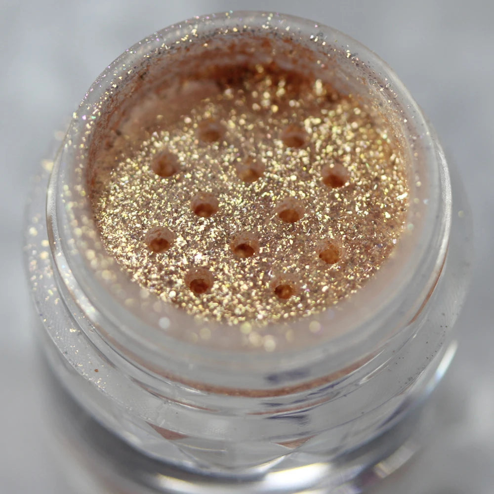 Cosmetic Beautiful Multichrome Loose Face Sparkly Diamond Pigment Powder Dust Safe for Eyeshadow Makeup Body Lipgloss Nail Art