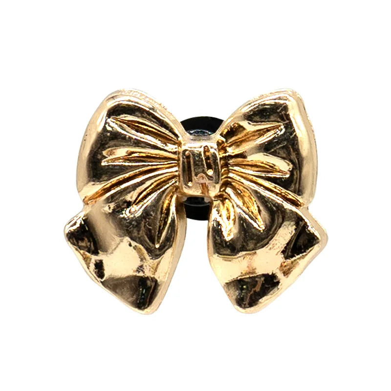 1PCS New Metal Shoe Charm for Girls,Flower Butterfly Star Pin Accessories for Sandals,Hats Clogs Buckle Decoration Shoes