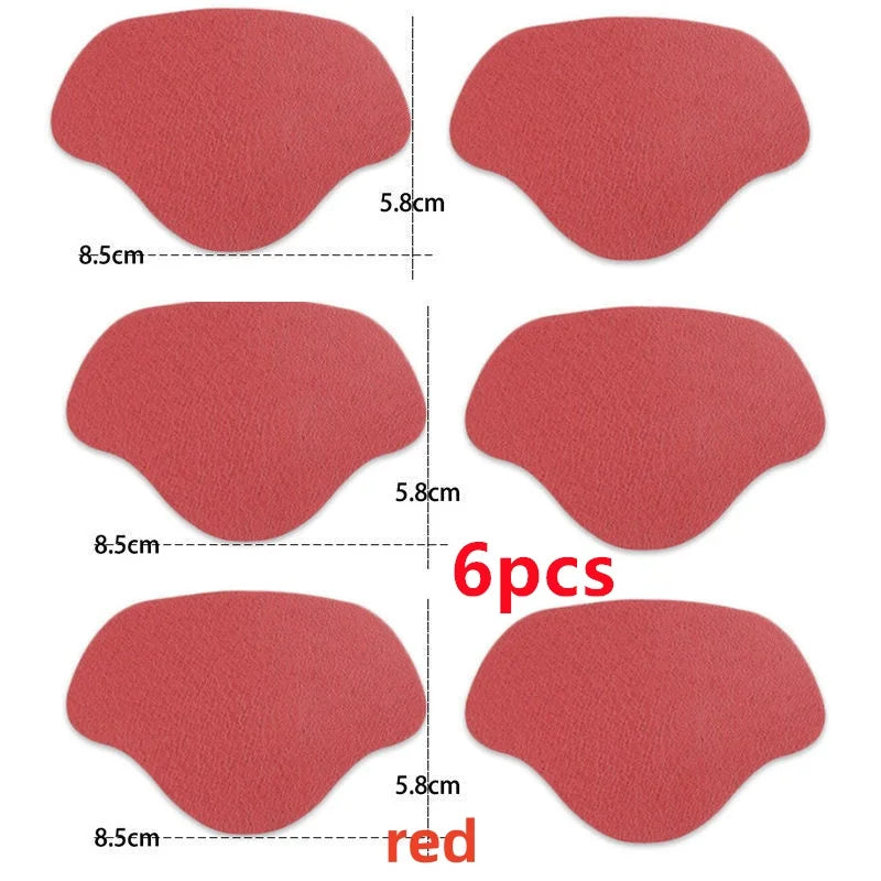 Patch Repair Shoes Heel Foot Care 4/6pcs New Sports Shoes Patches Heel Breathable Shoe Pads Patch Sneakers Protector Adhesive