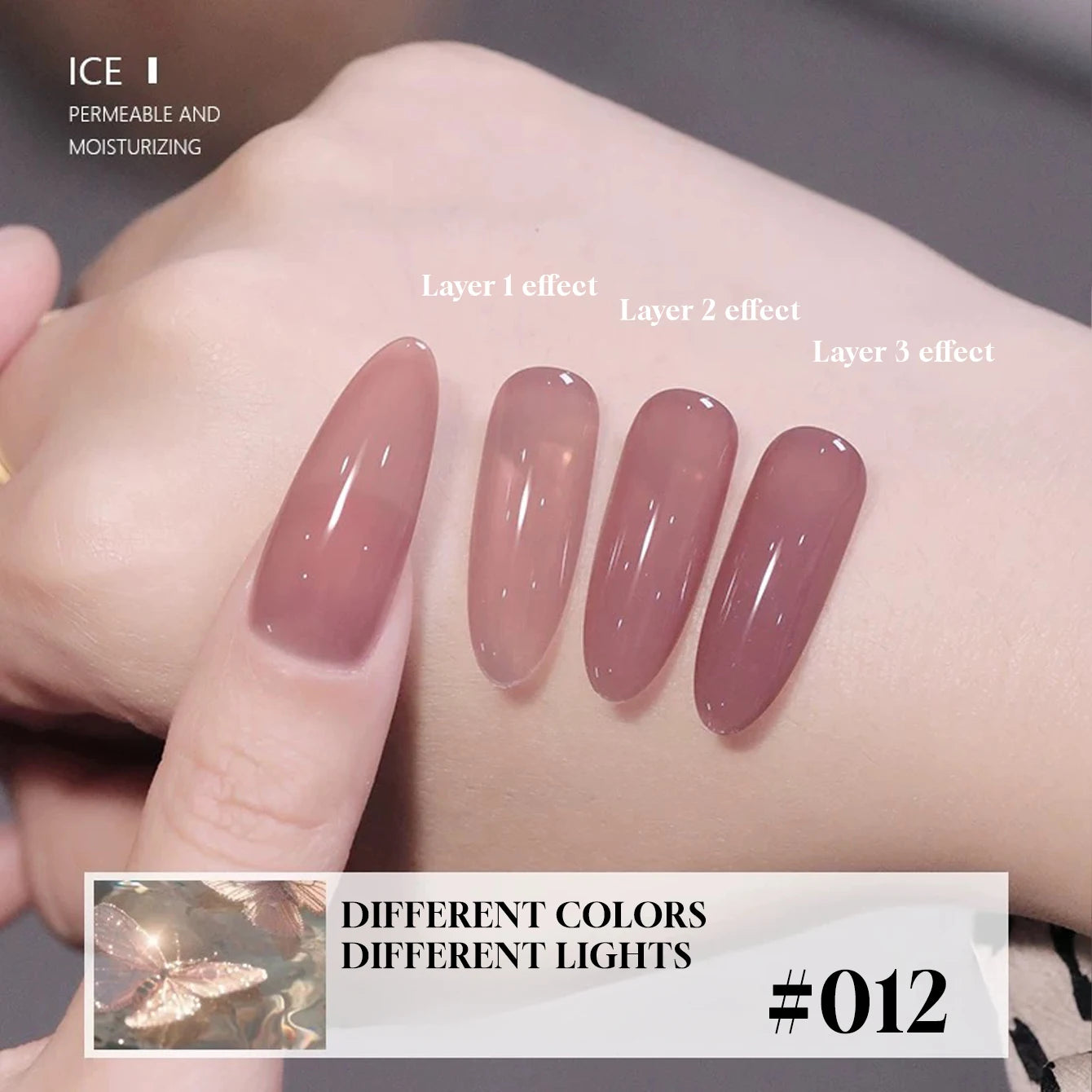 MIANEL 1-24PCS 2026 New Arrival | No-Makeup Fresh Skin Gel Polish | 24 Trendy Skin-Whitening Ice Translucent Nude Shades Set