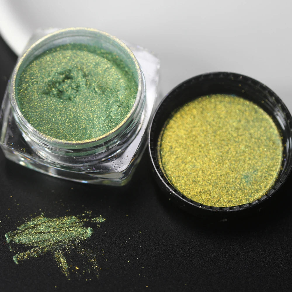 100colors Cosmetic Diamond Highlighter Pigment Eyes Loose Powder Makeup Pearlescent Shiny Eyeshadow Lipgloss Resin Craft DIY