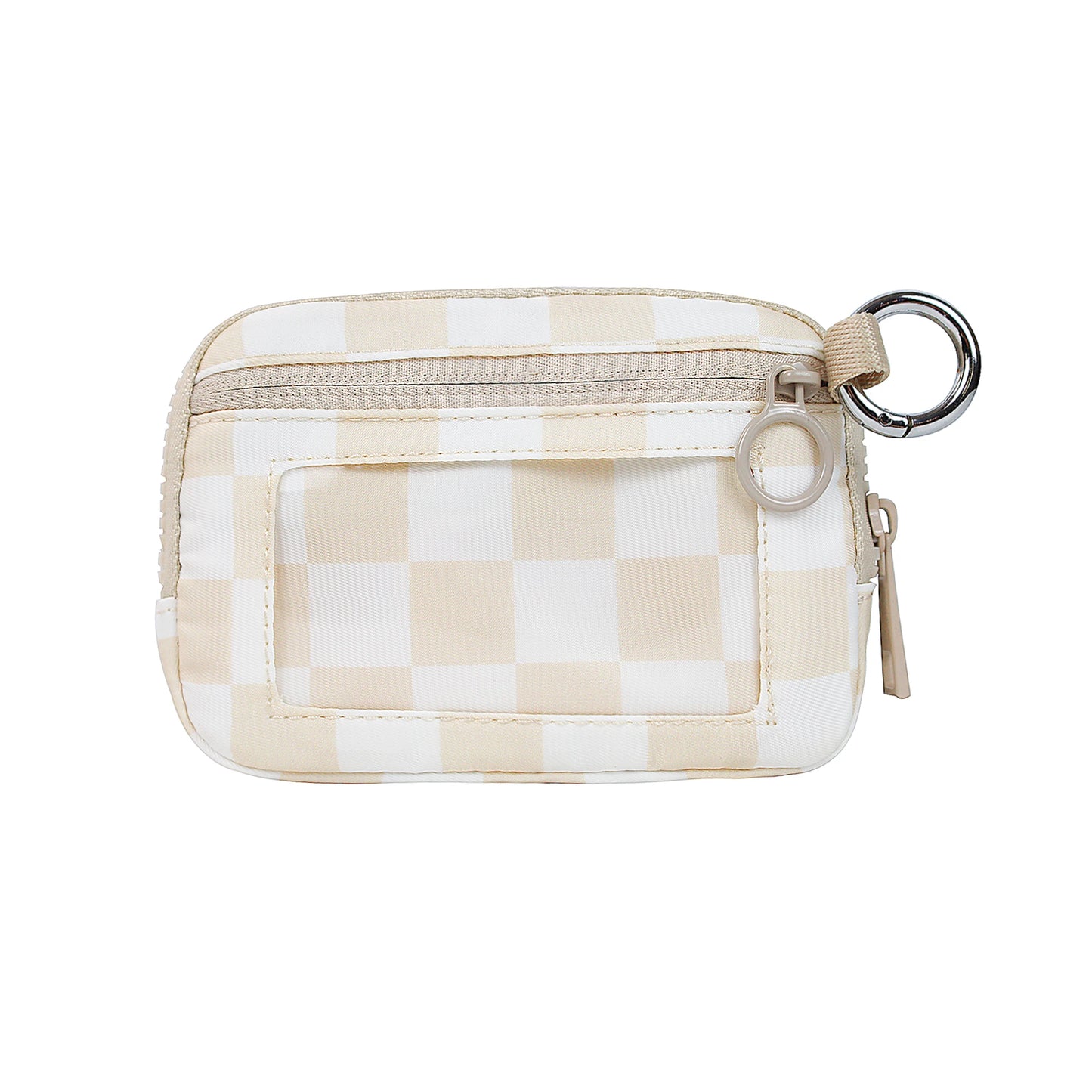 Women Cute Small Pouch Mini Wallet with Clear ID Window, Makeup Cosmetic Bag,Card Holder Bag for Purse,Toiletry Zipper Pouch