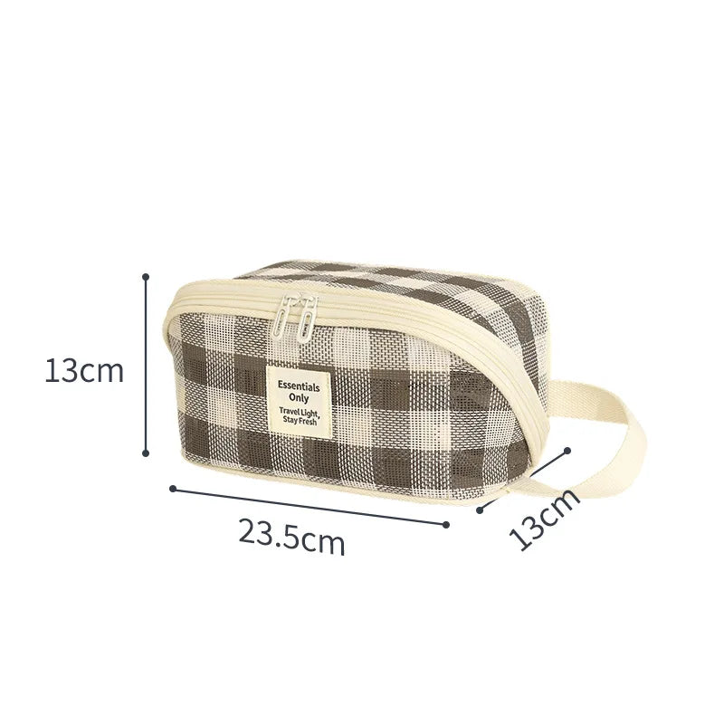 Makeup Organizer Female Toiletry Kit Bag Make Up Case Storage Pouch Luxury Lady Box, Cosmetic Bag, Organizer Bag For Travel Zip