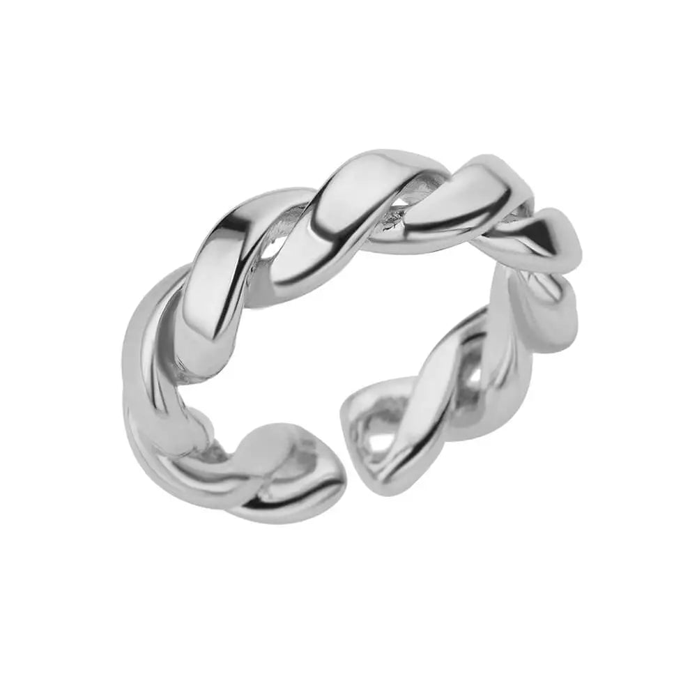 40 Style Rings for Women Stainless Steel Rings Classic Gold Color Adjustable Rings Wedding Aesthetic Jewelry Gift Free Shipping