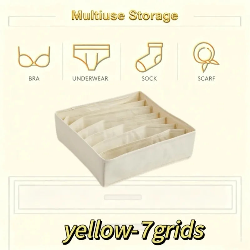 Drawer Underwear Socks Bra Storage Box Clothes Storage Organizer Underwear Bag Household Wardrobe Box Cabinet Drawer Organizer
