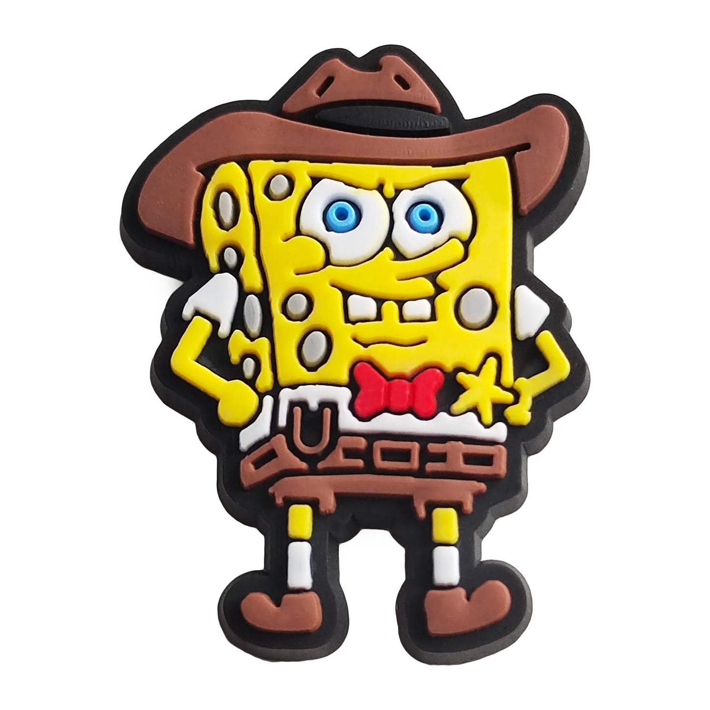 SpongeBob Cartoon Shoe Charms 1-20pcs Set SpongeBob SquarePants DIY PVC Decorations for Clog Sandals Kids Gift Shoe Accessories