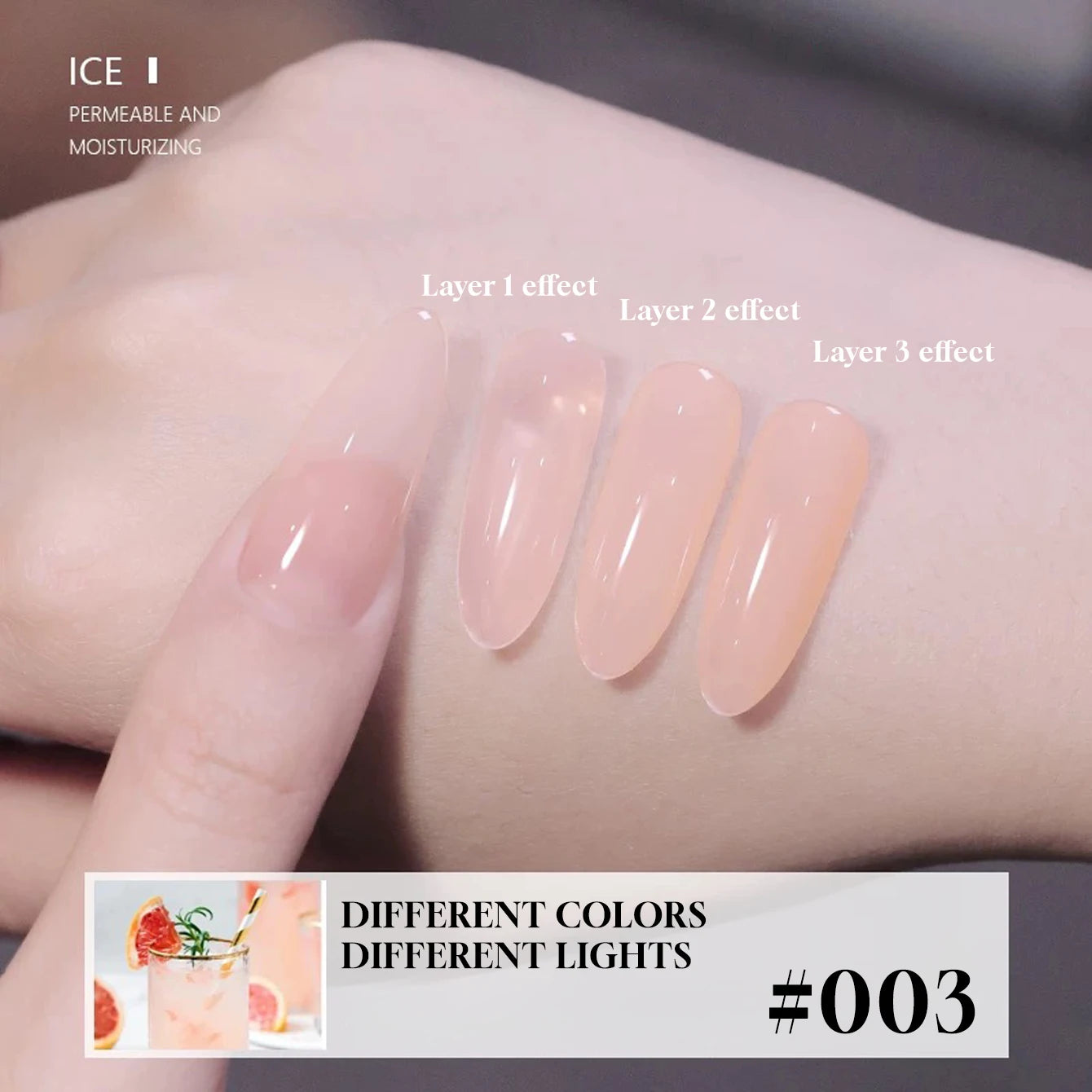 MIANEL 1-24PCS 2026 New Arrival | No-Makeup Fresh Skin Gel Polish | 24 Trendy Skin-Whitening Ice Translucent Nude Shades Set