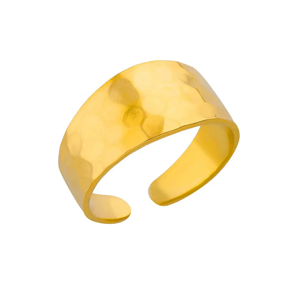 40 Style Rings for Women Stainless Steel Rings Classic Gold Color Adjustable Rings Wedding Aesthetic Jewelry Gift Free Shipping