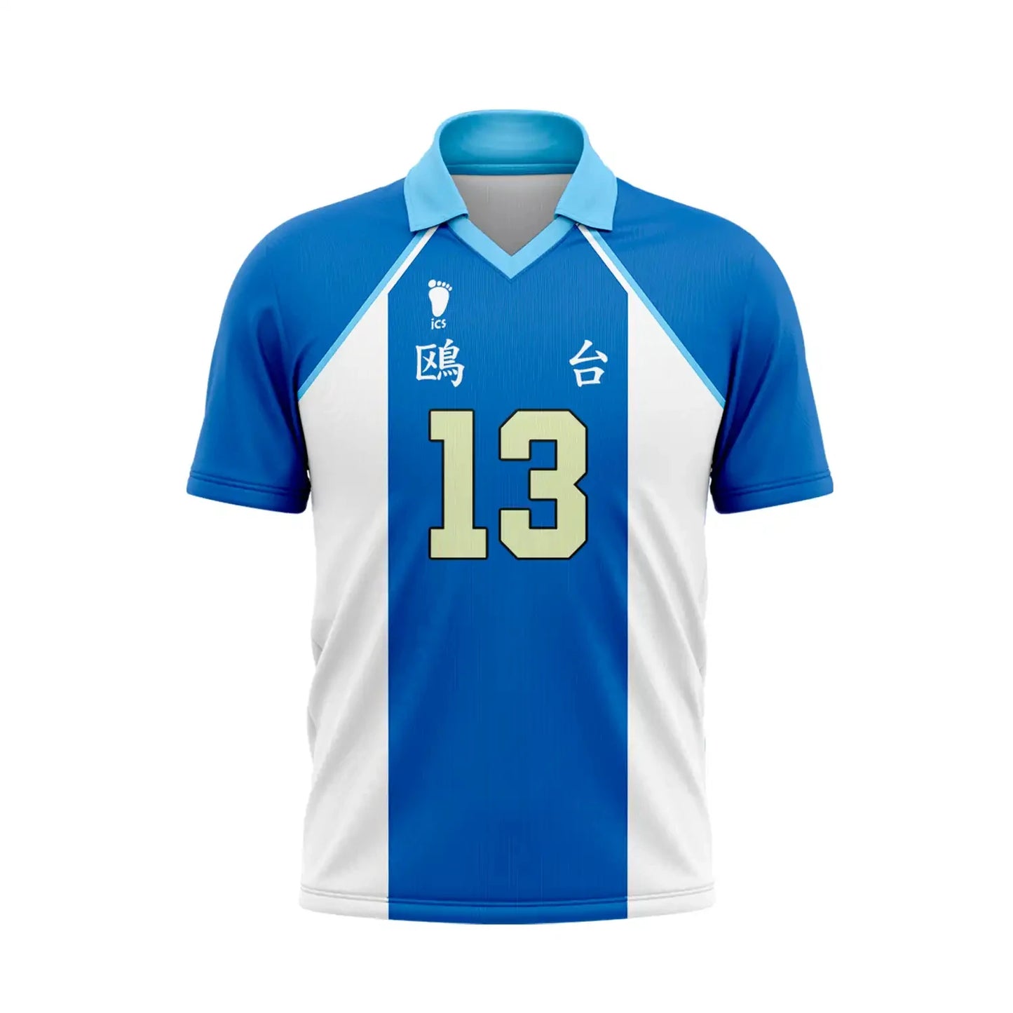 Custom Name Haikyuu Karasuno High Hinata 10 Jersey Men Women Anime Volleyball Uniform Short Sleeve V-Neck Polo Sport T-Shirt