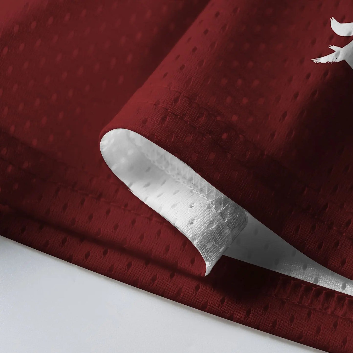 Japanese Style Ink Cherry Blossom Mesh Jersey with Loose V-neck and Short Sleeves, Featuring The Style of "Seven To Eight"