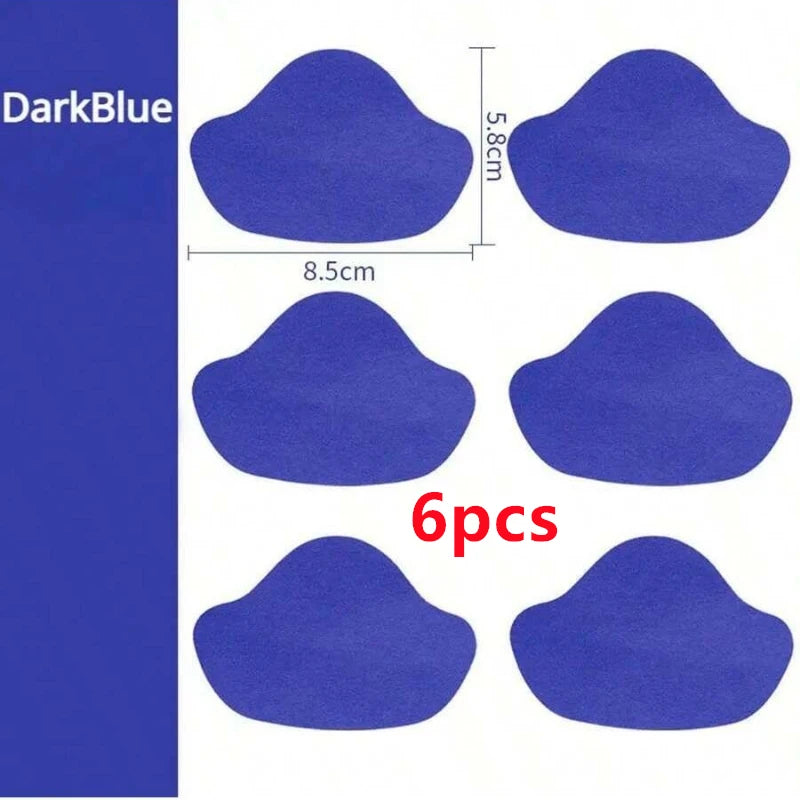 Patch Repair Shoes Heel Foot Care 4/6pcs New Sports Shoes Patches Heel Breathable Shoe Pads Patch Sneakers Protector Adhesive