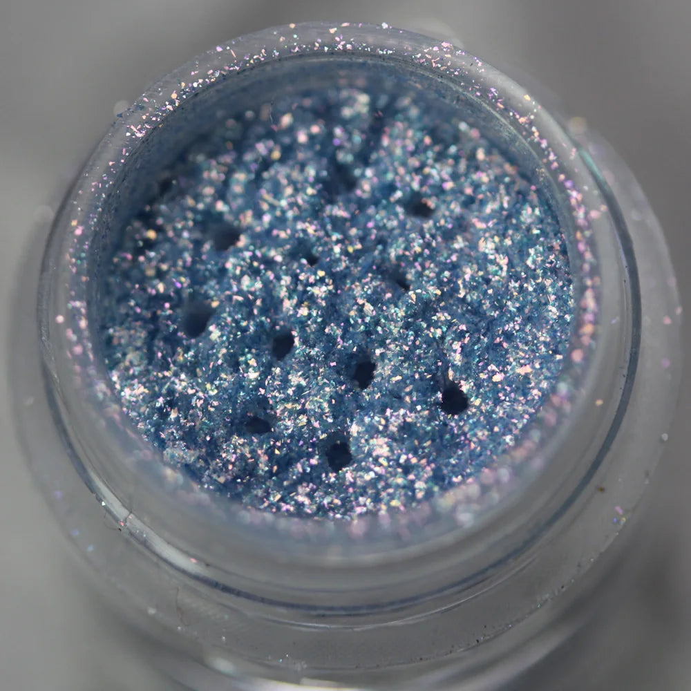 Cosmetic Beautiful Multichrome Loose Face Sparkly Diamond Pigment Powder Dust Safe for Eyeshadow Makeup Body Lipgloss Nail Art