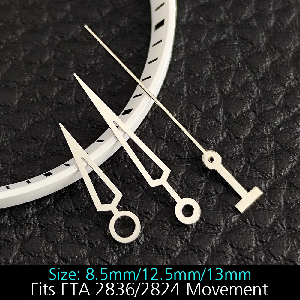 High Quality ETA-Series Hands Green Super Luminous Fits ETA 2824 2892 2836 2834 Movement Watch Accessories Watches For Men