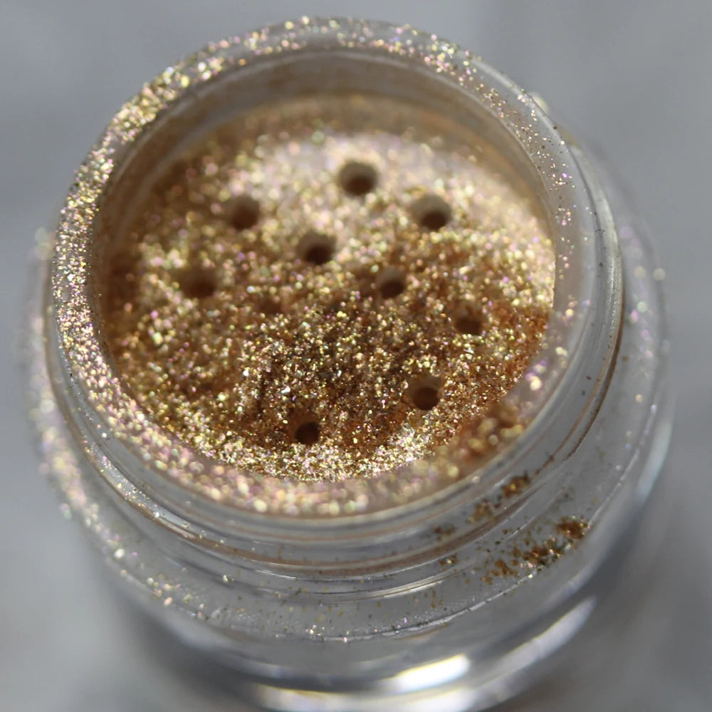 Cosmetic Beautiful Multichrome Loose Face Sparkly Diamond Pigment Powder Dust Safe for Eyeshadow Makeup Body Lipgloss Nail Art