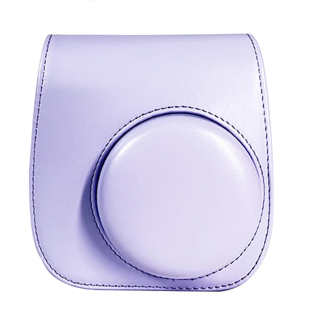 Retro Instant Camera Protective Case Camera Shoulder Bag PU Leather Lightweight Accessories for Fujifilm Instax Mini 12/11/9/8