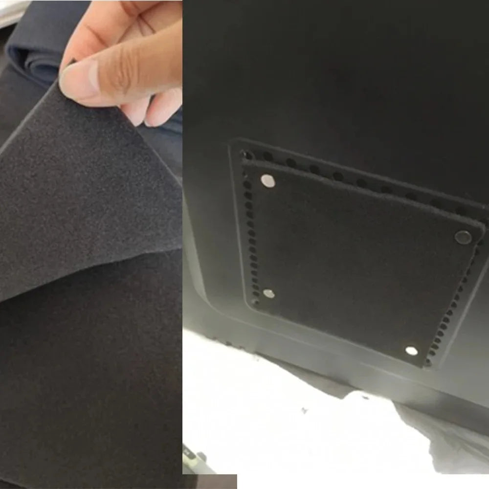 DIY Computer Dust Filter Mesh 500*400*3mm/5mm PC Case Fan Cooler Dustproof Cover Sponge Black Dust Filter Case Dustproof Cover