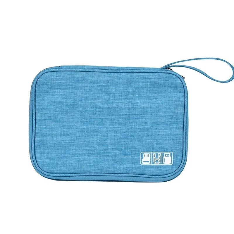 Cable Storage Bag Digital Electronic Organizer Portable USB Data Line Charger Plug Storage Bag Waterproof Travel Cable Organizer