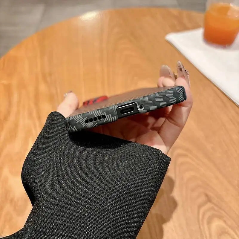 For Vivo X200 FE Case Carbon Fiber Textured Skin Feel Hard pc Back Cover For Vivo X200FE X 200 FE VivoX200 FE Phone Case