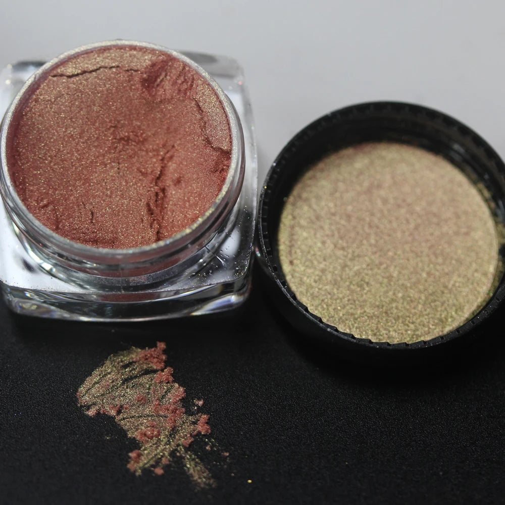 100colors Cosmetic Diamond Highlighter Pigment Eyes Loose Powder Makeup Pearlescent Shiny Eyeshadow Lipgloss Resin Craft DIY