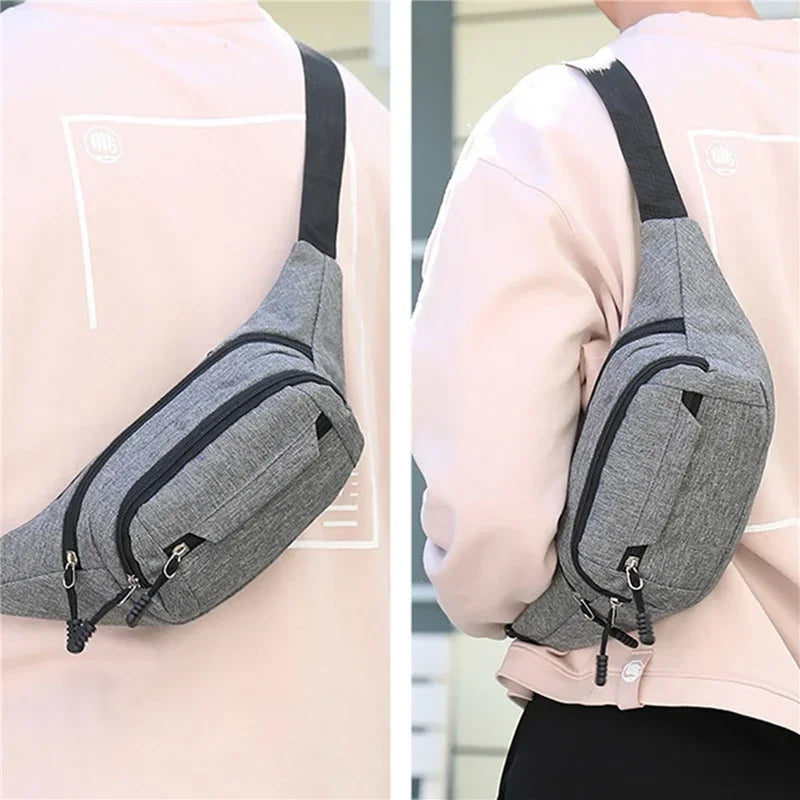 Waist Bag 2024 Mobile for Men Women Multifunctional Large Capacity Belt Bag Anti Splash Wear-resistant Construction Site Pochete