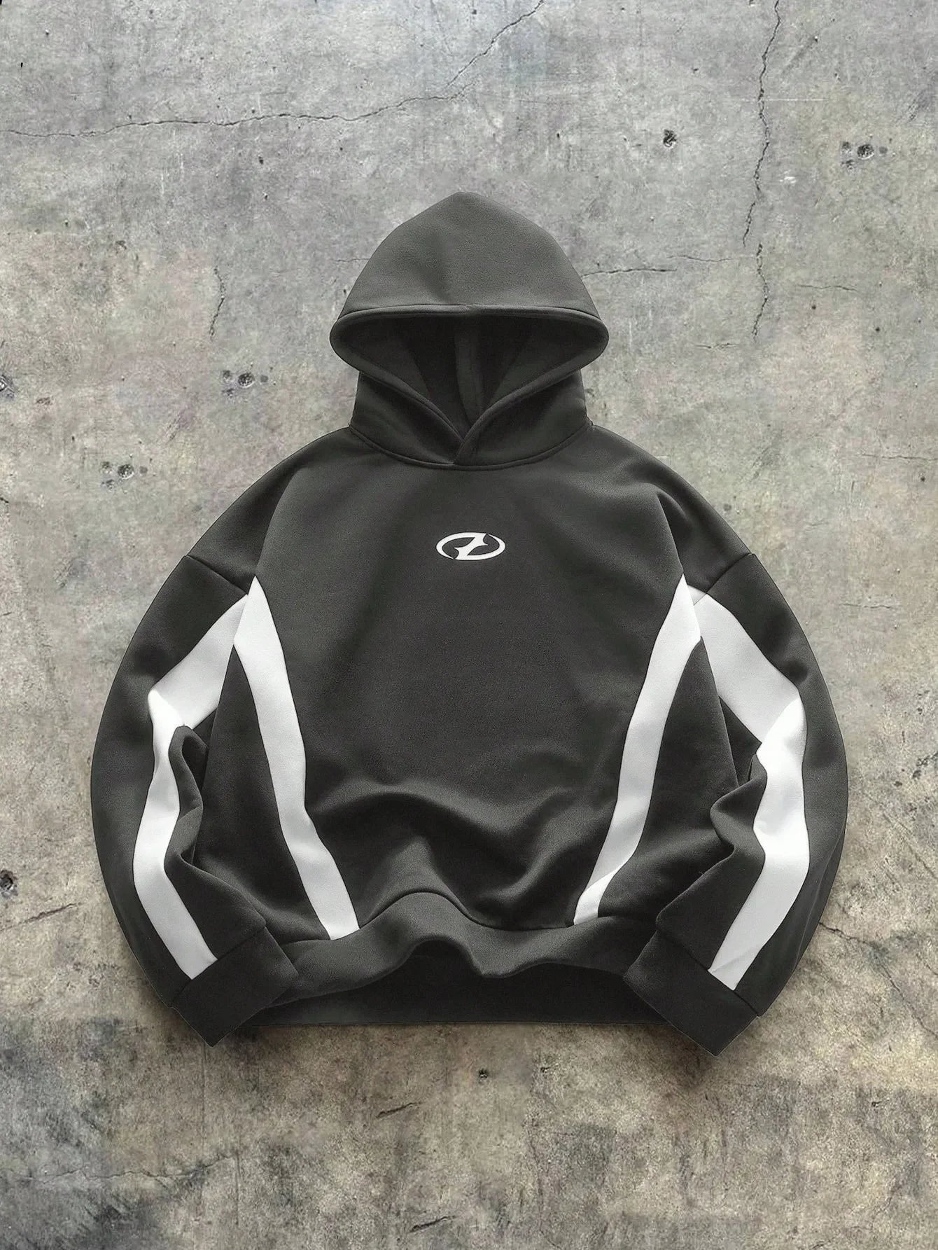 The new men's hooded sweatshirt for Spring and Autumn 2025 is casual fashionable and comfortable with 3D pattern printing