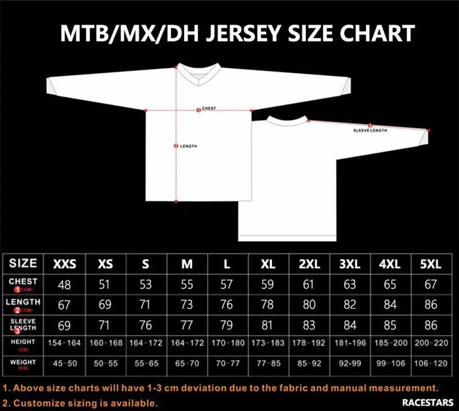 Men's Motocross T-Shirt: Breathable MTB Downhill Jersey for Mountain Biking and Cycling