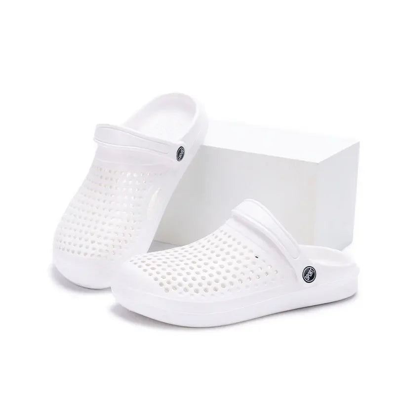 Outdoor Beach Sandals Men's Summer New Style Half Slip Women's Summer New Couple Model EVA Material Comfortable Clog Shoes