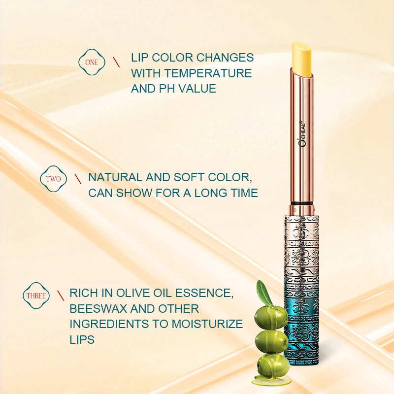 Moisturizing Warm Color Changed Lip Balm Long Lasting Makeup Lipsticks Plump Lips Repair Lip Gloss Plumper Skin Care Cosmetics