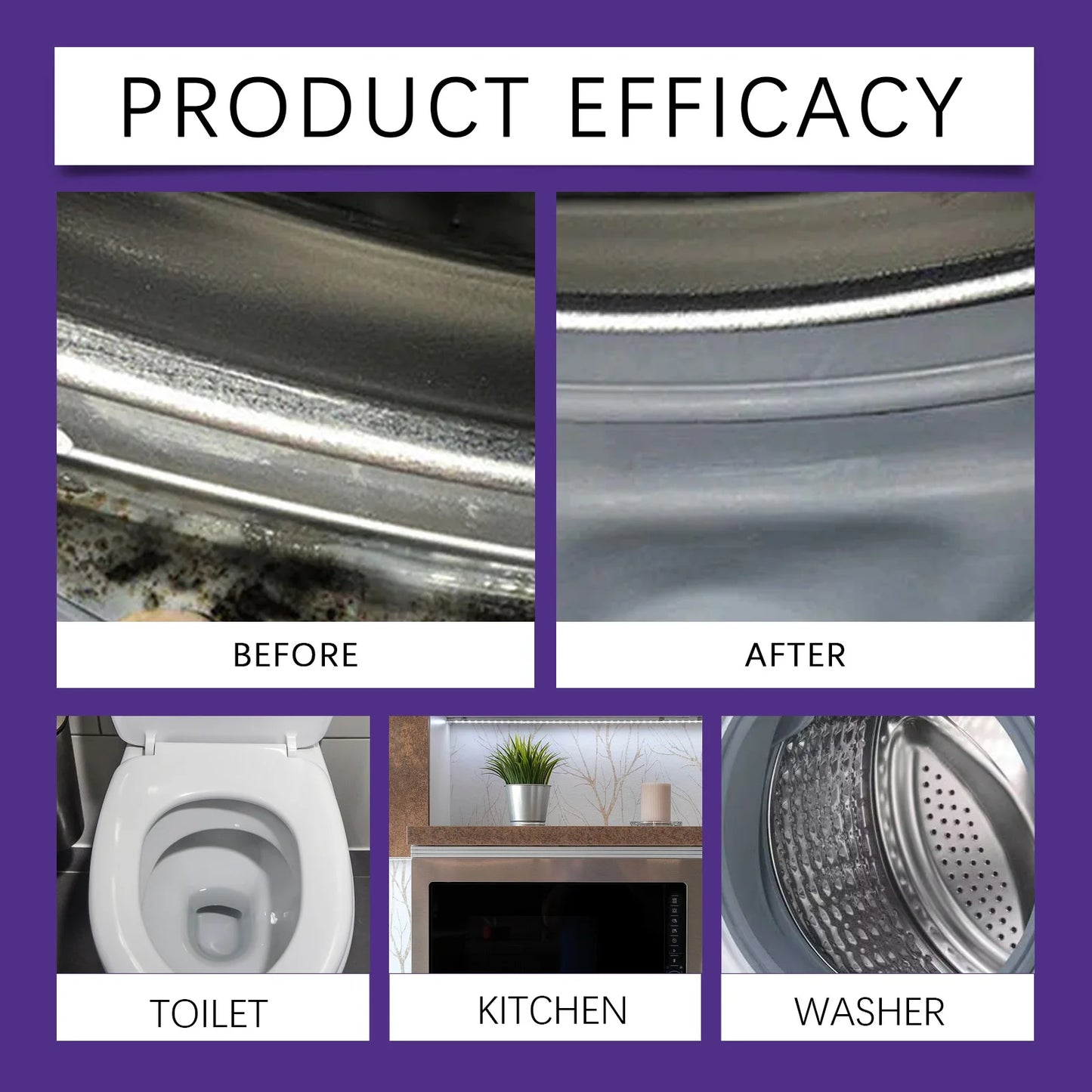 Anti-Mold Mildew Cleaning Gel Powerful Household Remover Gel for Grout Sealant Bathroom Cleaning Home Kitchen Sinks Cleaning 90g