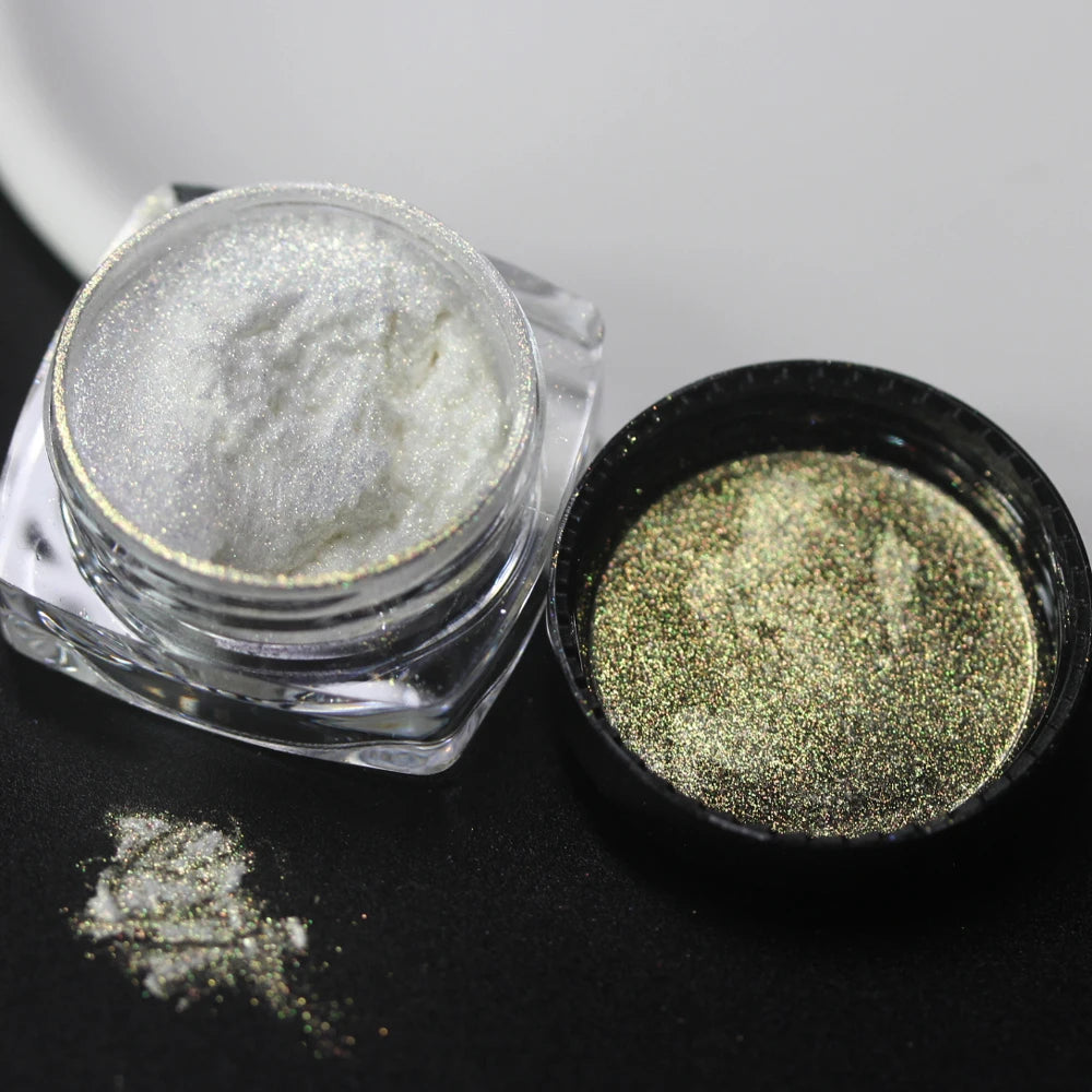 100colors Cosmetic Diamond Highlighter Pigment Eyes Loose Powder Makeup Pearlescent Shiny Eyeshadow Lipgloss Resin Craft DIY