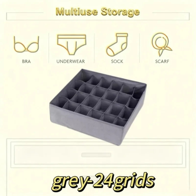 Drawer Underwear Socks Bra Storage Box Clothes Storage Organizer Underwear Bag Household Wardrobe Box Cabinet Drawer Organizer