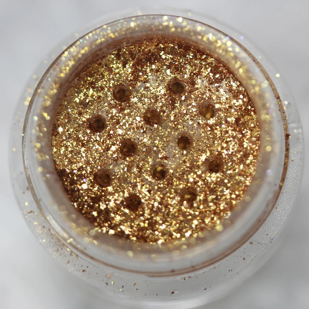 Cosmetic Beautiful Multichrome Loose Face Sparkly Diamond Pigment Powder Dust Safe for Eyeshadow Makeup Body Lipgloss Nail Art