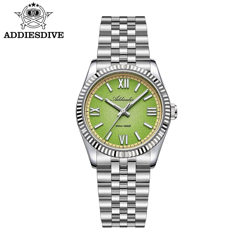 ADDIESDIVE 36mm Summer Dive Watch Fashion Fun Fruit Series Men Sports Quartz Watches Japanese VH31 Diver Watch Reloj New AD2535