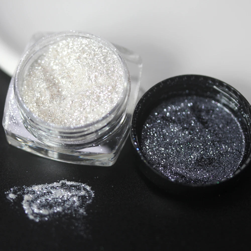 100colors Cosmetic Diamond Highlighter Pigment Eyes Loose Powder Makeup Pearlescent Shiny Eyeshadow Lipgloss Resin Craft DIY