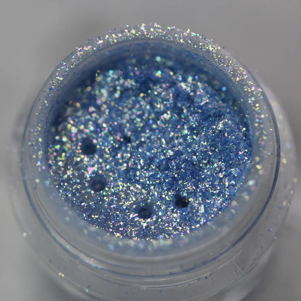 Cosmetic Beautiful Multichrome Loose Face Sparkly Diamond Pigment Powder Dust Safe for Eyeshadow Makeup Body Lipgloss Nail Art