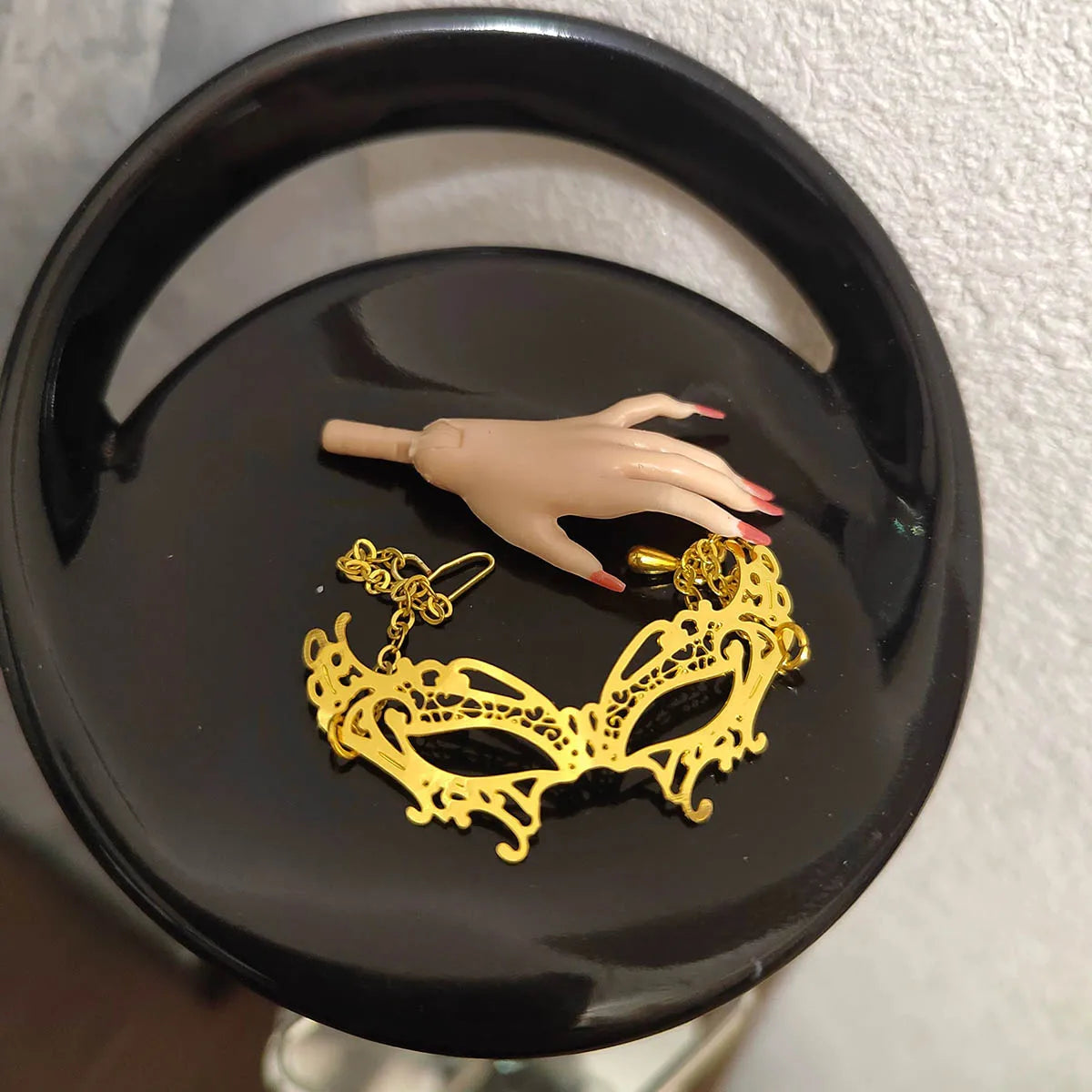 1/6 Doll Jewellery Accessories Fashion Exquisite Makeup Ball Cosplay Metal Eye Mask 30cm Supermodel Doll Dinner Party Dress Up