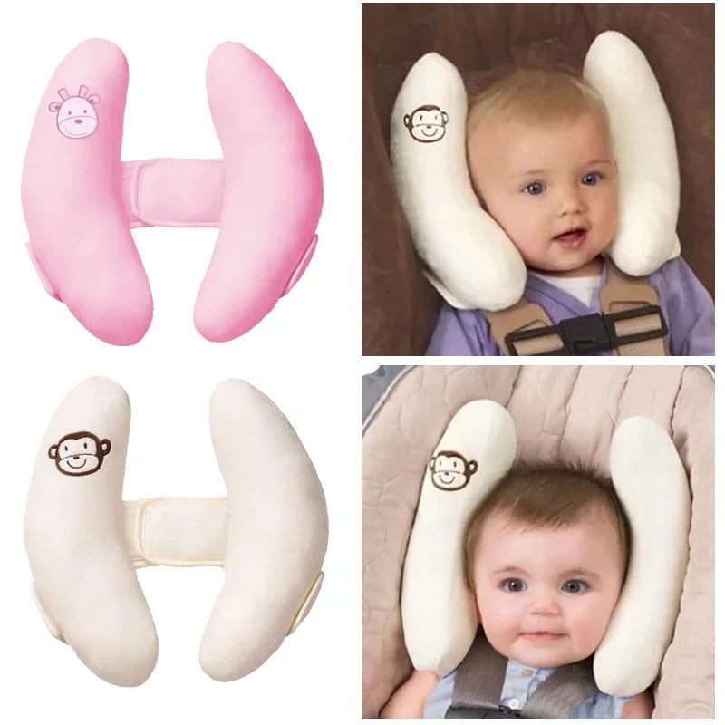 Car Seat Stroller Pillow For Baby Head Neck Infant Safet Support Sleeping Pillow Toddler Kids Adjustable Pad Cushion Accessories