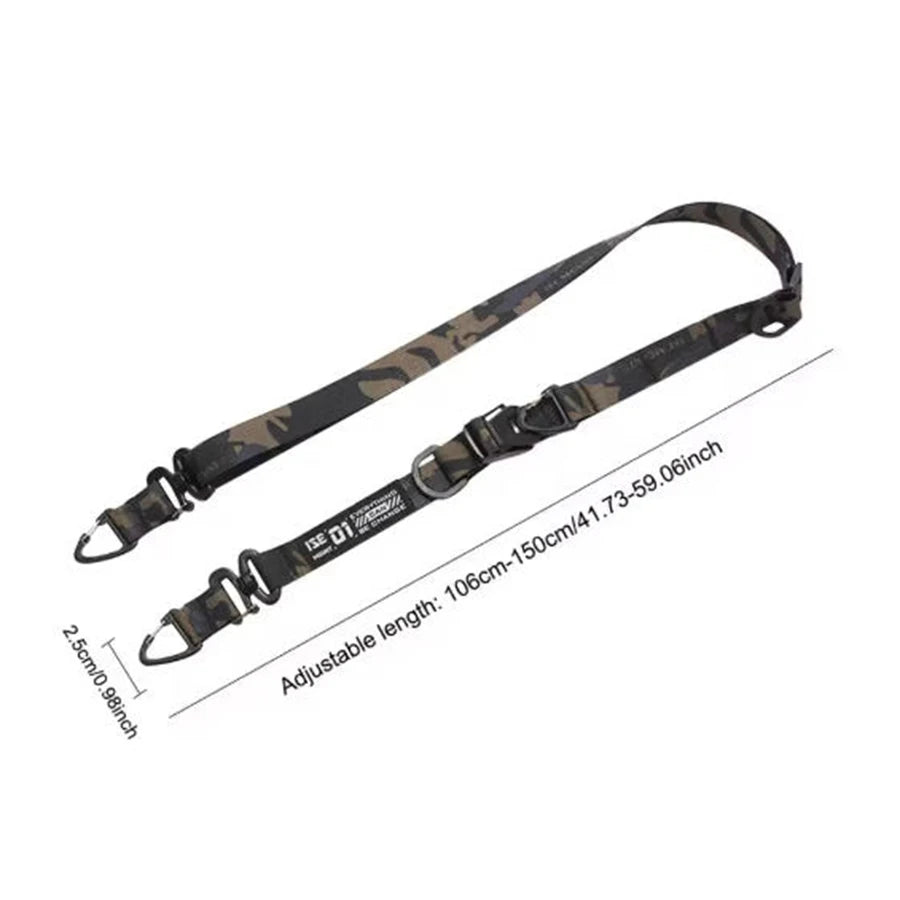 Outdoor Camping Quick Release Bag Strap with Hanging Ring Multifunction Crossbody Bag Strap Adjustable Crossbody Strap