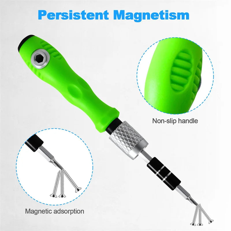 32 in 1 Small Precision Screwdriver Set Magnetic Mini Screwdriver Set Professional Tiny Repair Tool Kit for Watches Laptop