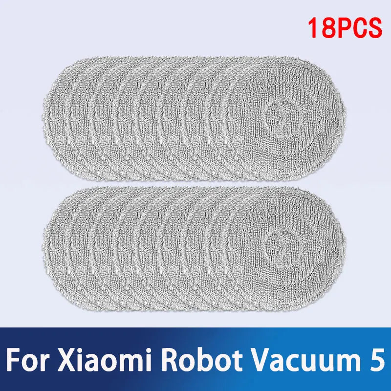 For Xiaomi Robot Vacuum 5 / OV31GL Cleaner Accessories Main Side Brush Mop Cloth HEPA Filter Dust Bag Replacement Spare Parts