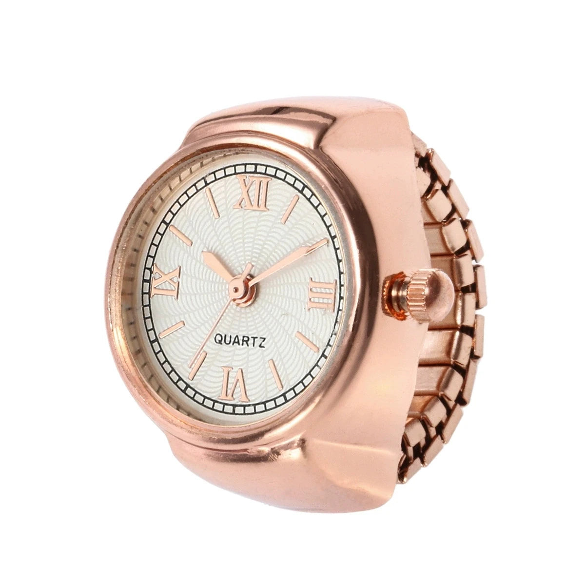 RetroGem New Fashion Personality Ring Watches Adjustable  Women's Party Banquet Jewelry Finger Accessories Rings Gifts for Women