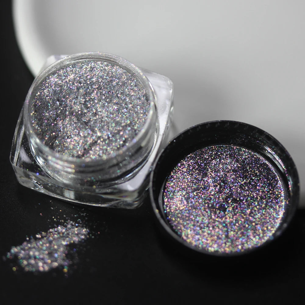 100colors Cosmetic Diamond Highlighter Pigment Eyes Loose Powder Makeup Pearlescent Shiny Eyeshadow Lipgloss Resin Craft DIY