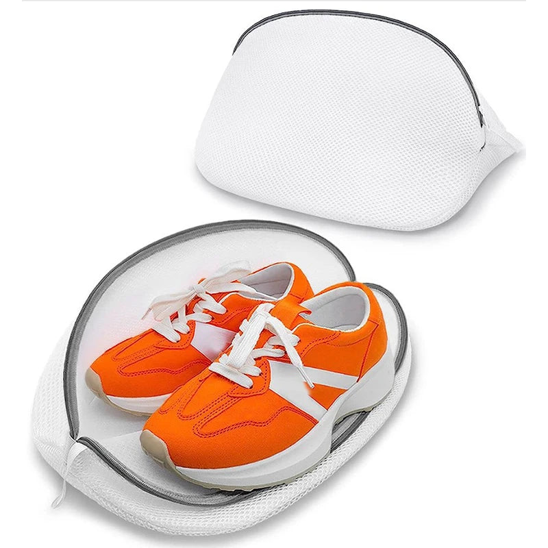 Anti-deformation Mesh Laundry Bag Washing Machine Shoes Bag Travel Shoe Storage Protective Sneakers Laundry Net Organizer
