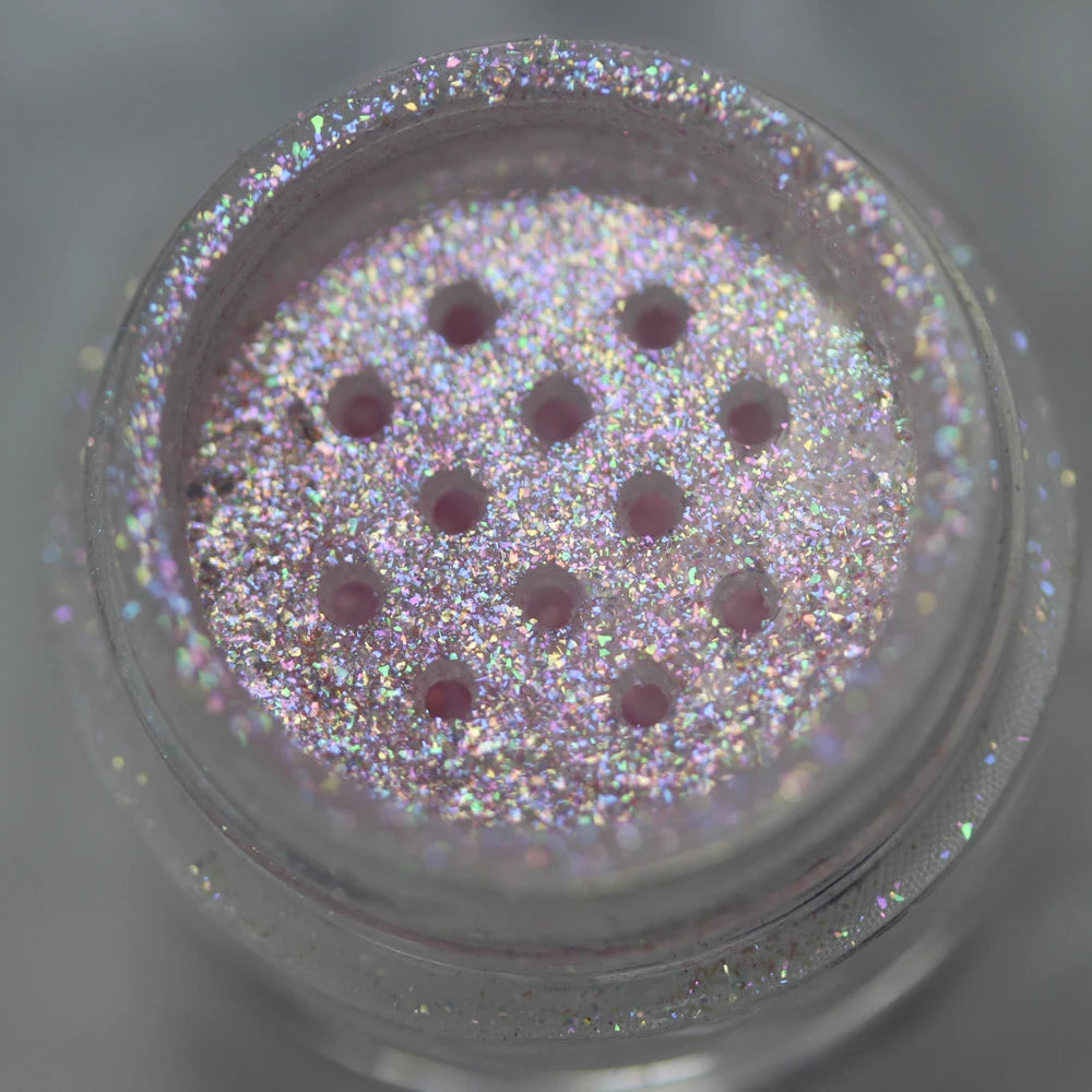 Cosmetic Beautiful Multichrome Loose Face Sparkly Diamond Pigment Powder Dust Safe for Eyeshadow Makeup Body Lipgloss Nail Art